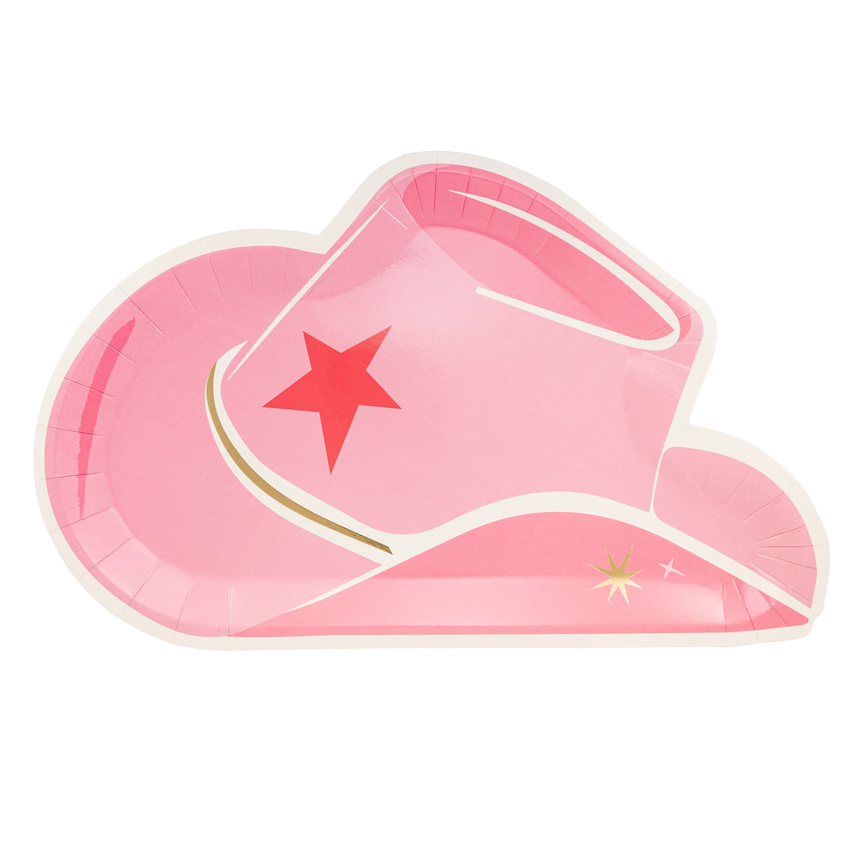 Platos Cowgirl Hat Pink