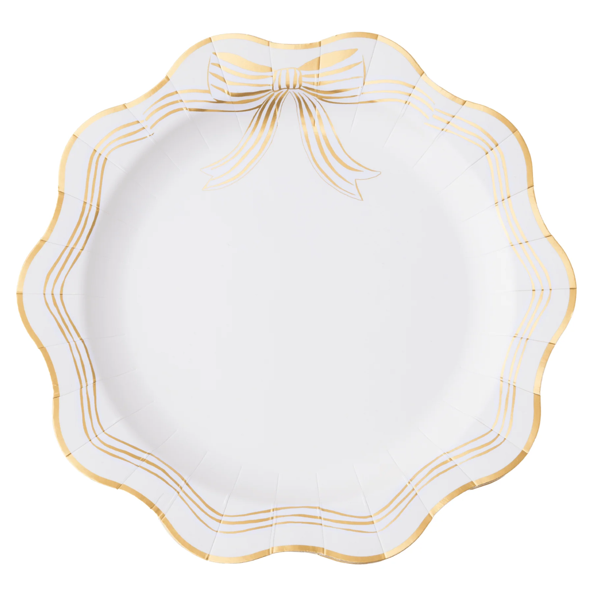 Plato Bow Cream & Gold