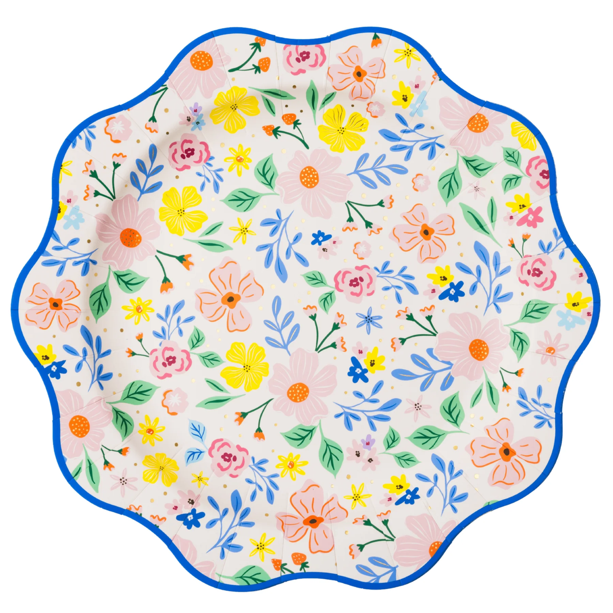 Plato Floral Garden Blue