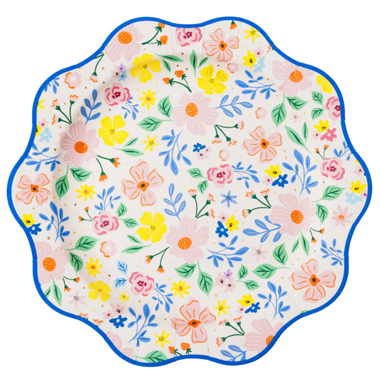 Plato Floral Garden Blue