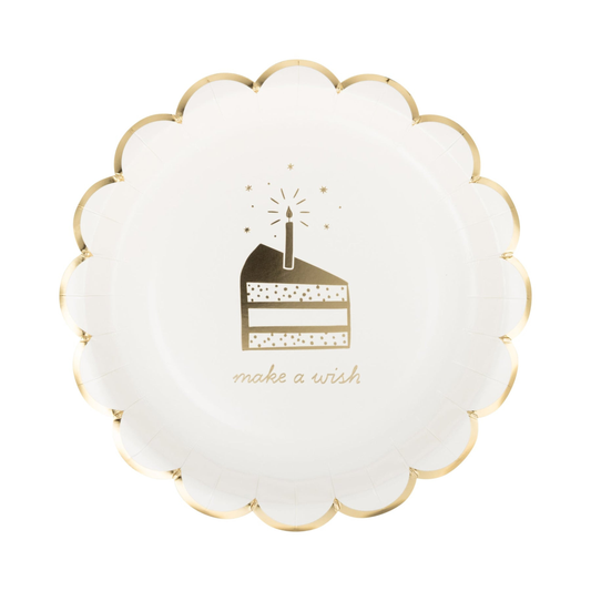 Plato Make a Wish Cake Gold