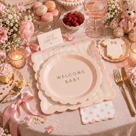 Plato Baby Pink Stripes