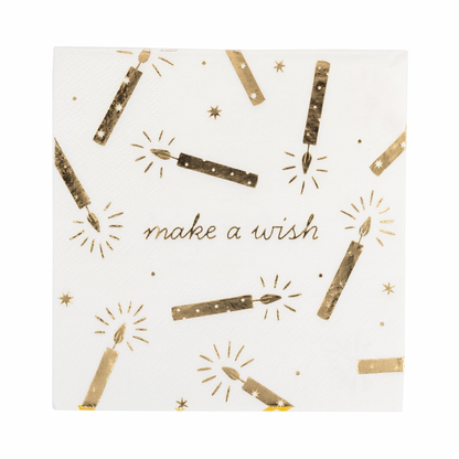 Kit Make a Wish Gold · 24 invitados