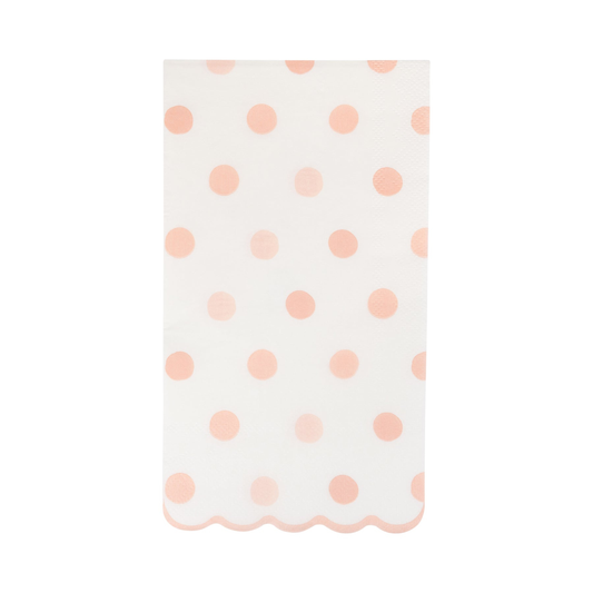 Servilletas Polka Dot Baby Pink