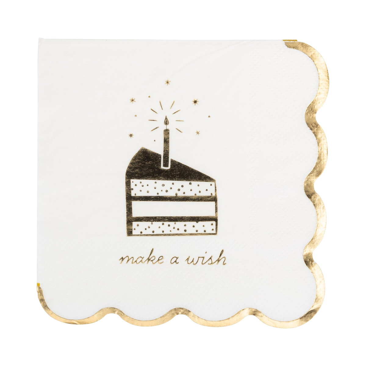 Servilletas Make a Wish Cake